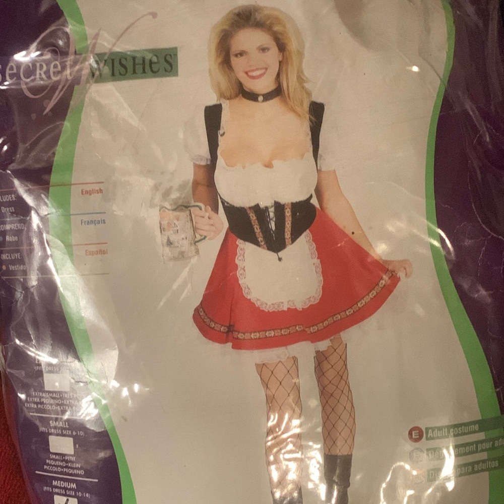 Rubie’s Tavern Girl Barmaid Bartender Sexy Women's Costume Halloween Octoberfest